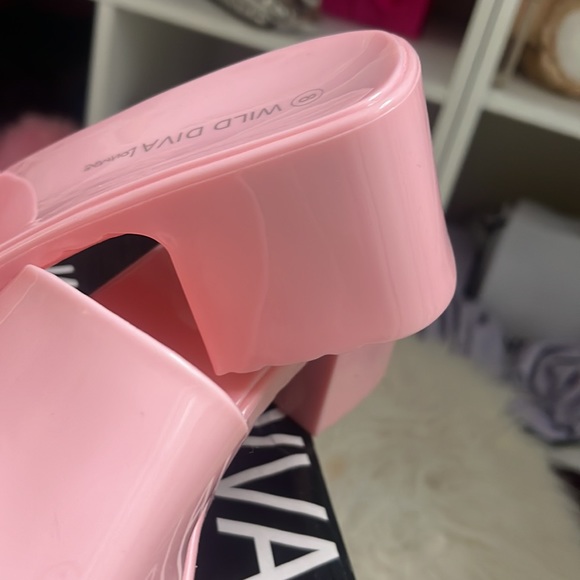 BABY PINK MULES - Picture 7 of 8